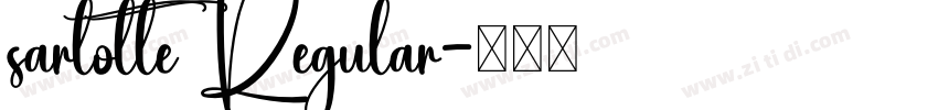 sarlotte Regular字体转换